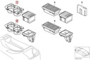 OE BMW DRŽIAK NÁPOJOV NA KONZOLU ŠEDÝ BMW 3 E46