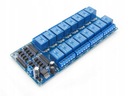 Reléový 5V modul Arduino 10A Low Lo 16 kanálov