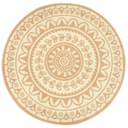 St. 140 cm LUNA CIRCLE CARPET PASTEL RUŽOVÁ ROZET