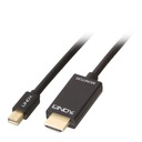 Lindy 36927 Mini DisplayPort - HDMI 4K UHD kábel - 2m