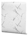 Samolepiaca biela tapeta na stenu MARBLE T35096