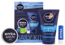 Nivea Men Darčeková sada pre mužov čistiaci gél + krém + balzam na pery