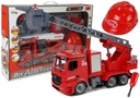 DIY Firetruck 2v1 Kit Vymeniteľné konektory Skrutkovač Zvukové efekty