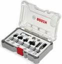 BOSCH 2607017468 SADA FRÉZOV 6 KS NA DREVO 6mm