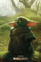 Nástenný plagát Star Wars Baby Yoda 61x91,5