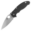 Taktický zatvárací nôž Spyderco Manix 2 Clip Point s klipom