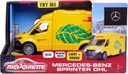 Vozidlo mažoretky G.S Mercedes-Benz DHL 12 cm