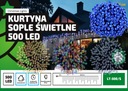 Cencúľové závesné lampy, vonkajšie, 500LED, 25m. ČASOVAČ RÔZNE FAREBNÉ VZORKY...