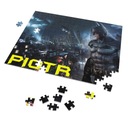 Puzzle + MENO BATMAN VZORY A4 35 ks