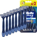 GILLETTE HAVERS BLUE 3 COMFORT 8 ks