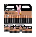 60x Duracell AA / LR6 Alkalické batérie 5x12ks