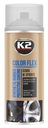 400 ML K2 COLOR FLEX RUBBER SPRAY CLEAR W1N55