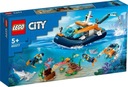 LEGO CITY 60377 VYŠETROVATEĽSKÁ POTÁPAČKA, LEGO