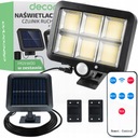 LED SOLAR LAMPA SÚMRAK SNÍMAČ POHYBU DIAĽKOVÉ OVLÁDANIE