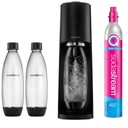 SODASTREAM Saturator sifón TERRA čierny 2 fľaše. 1 l.