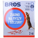 BROS OTRAVOVANÉ ZRNO JED NA MYŠ A POKRATA 3KG