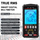 Inteligentný digitálny multimeter HT126B počíta 6000