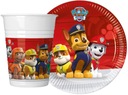 SADA NARODENINOVÝCH HRNÍČKOV A TANIER PAW PATROL 16 ks