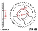 JT JTR838.45 ZADNÉ OZUBENÉ KOLO