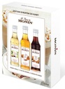 Kávový sirup Monin - sada 3x50ml