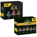 Jacobs, L'OR kapsuly s Nespresso(r)* 100ks