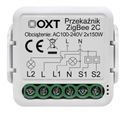 OXT Mini Relay 2 ZigBee obvody TUYA 2x5A