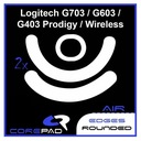 2 x CorePad AIR Glides Logitech G403 G603 G703