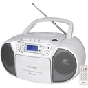 Rádio kazetový prehrávač rádio Sencor SPT 3907W CD MP3 FM USB BT diaľkový ovládač