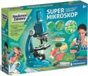 SUPER vzdelávací MIKROSKOP x 1200 Clementoni 50755