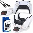 Bezdrôtová nabíjacia stanica Nabíjačka 2* GamePad Pad DualSense PS5