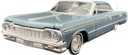 Chevrolet Impala blue 1964 1:24 Motormax 73259