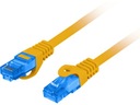 RJ45 - RJ45 kábel LANBERG 15 m Oranžový