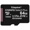 Kingston Canvas Select microSD 64GB SDCS2/64GBSP