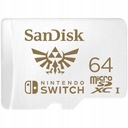 64GB SanDisk Nintendo Switch 100/60 micro SD karta