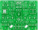 AB slúchadlový zosilňovač 17Hz - 23kHz AVT1024 PCB