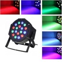 COLORFON LED DISCO STROBOSKOP REFLEKTOR 18 X 3W