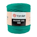 500 g Macrame bavlnená šnúra 5 mm morská 783