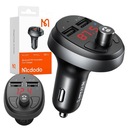 MCDODO NABÍJAČKA DO AUTO S FM VYSIELAČOM BLUETOOTH 4.2 2X USB TYP A