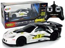 Športové pretekárske auto 1:24 Corvette C6.R White