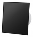 dRim kúpeľňový ventilátor Ø 125 S Plexi Black