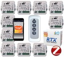 10x TUYA Zigbee Roller Shutter Controller RFRCM Diaľkové ovládanie ZDARMA