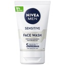 NIVEA MEN Sensitive čistiaci gél na tvár pre mužov 100 ml