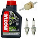 MOTUL OIL+CANDLE+FILTER Quad Kingway Traper 250cc