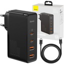 BASEUS NABÍJAČKA GaN USB C 100W 5A QC 4 PD + Kábl