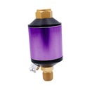 1/4 palcový regulátor Vzduchový filter Water Oil Purple