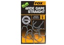 Fox Wide Gape Straight Straight Háčiky, veľkosť 2