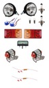 Sada LED svietidiel Ursus C-330 C-335 C-330M RESISTOR