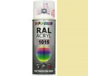 MOTIP RAL ACRYL 1015 LESK DVOJFAREBNÁ AKRYLÁTOVÁ FARBA SPREJ 400 ML