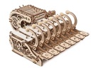 Drevené 3D puzzle hodinový strojček Celesta uGEARS