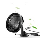 Ventilátor do veterného mlyna do auta 12V USB prísavka